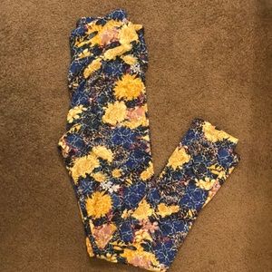 LuLaRoe Floral Leggings